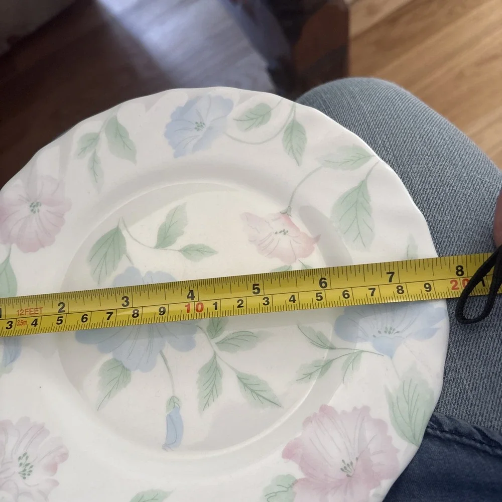 Set of 8 Arcopal France 'Chloe' Salad Plates 7.75